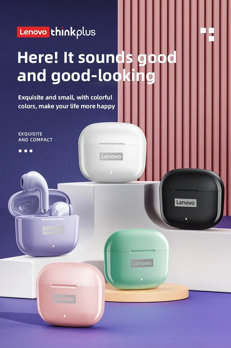 Lenovo LP40 Pro TWS Bluetooth 5.1 Earphone Wireless Earbuds