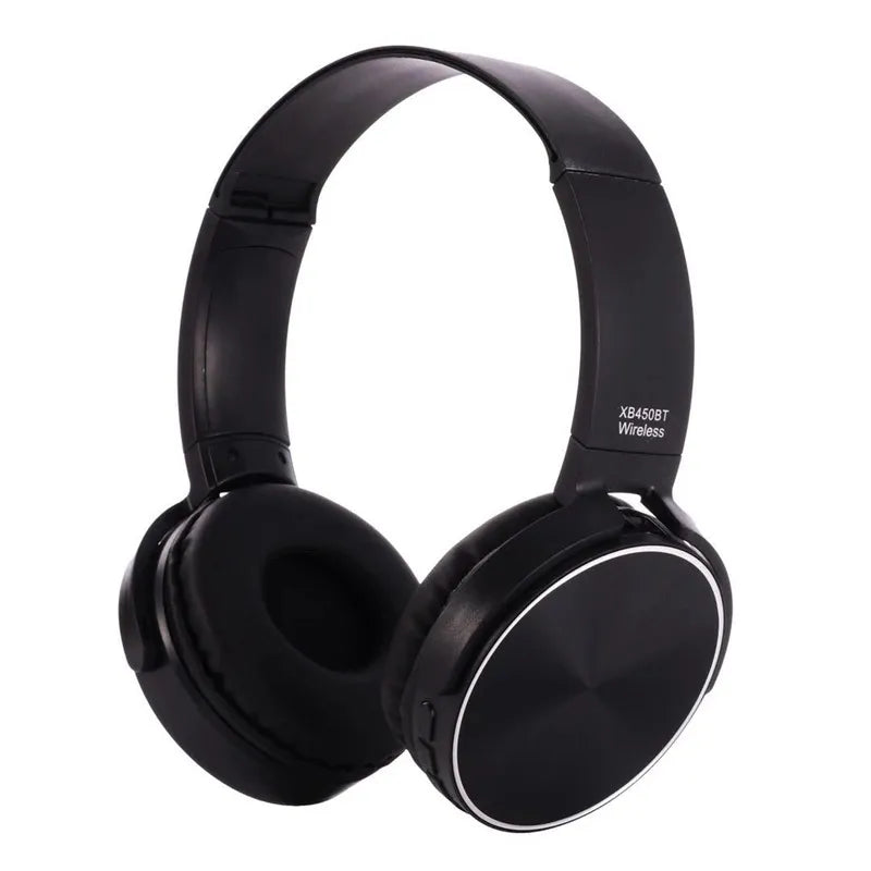 Wireless Bluetooth Headset, Universal Mobile Phone Headset with Stereo Plug-in Card Subwoofer