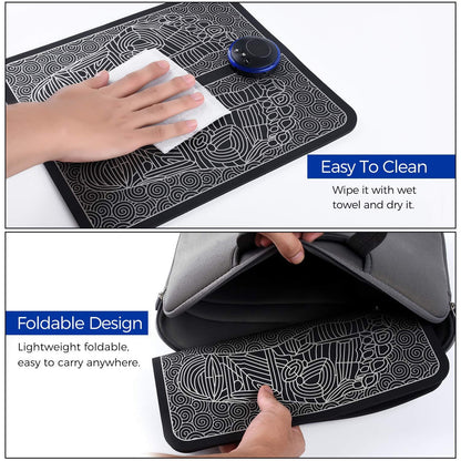 EMS Foot Massager Mat – Portable Relief for Tired Feet
