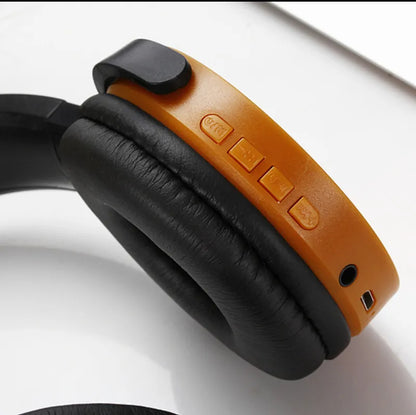 Wireless Bluetooth Headset, Universal Mobile Phone Headset with Stereo Plug-in Card Subwoofer