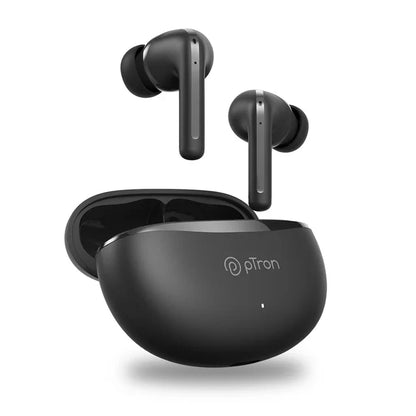 pTron Basspods P481 TWS Earbuds: 60H Playtime, AI-ENC Calls, BT 5.3, Touch, Type-C