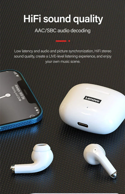 Lenovo LP40 Pro TWS Bluetooth 5.1 Earphone Wireless Earbuds