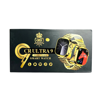Cr Ultra 09 Smartwatch – Wireless Charging, Heart Rate & Sleep Tracker, Long Battery Life