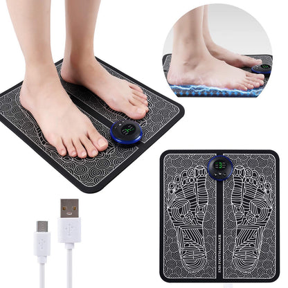 EMS Foot Massager Mat – Portable Relief for Tired Feet